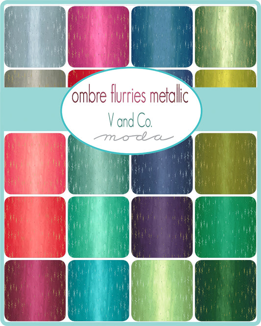 Ombre Flurries by V and Co. - 40 Piece Jelly Roll