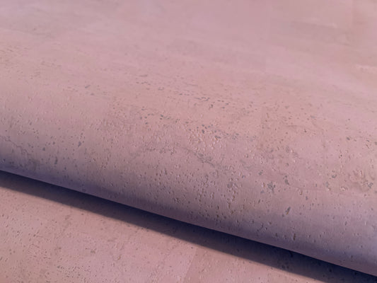 Cork Fabric - Pale Pink