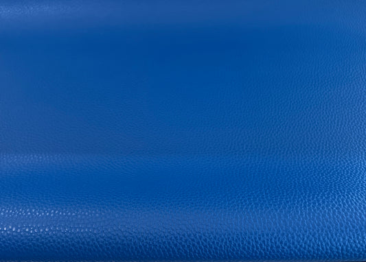 Lightweight Faux Leather - Royal Blue Textured Vinyl