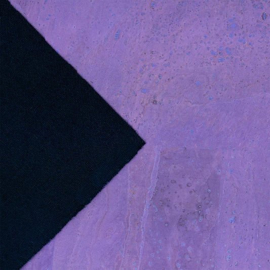 Cork Fabric - Purple Solid
