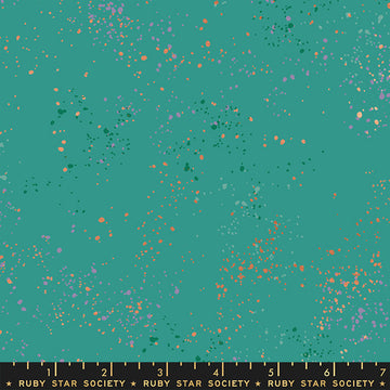 Speckled by Rashida Coleman Hale - Metallic Succulent (Qty 1 = 1/2 yd)