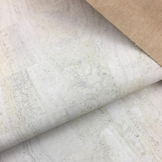Cork Fabric - Off White/Cream