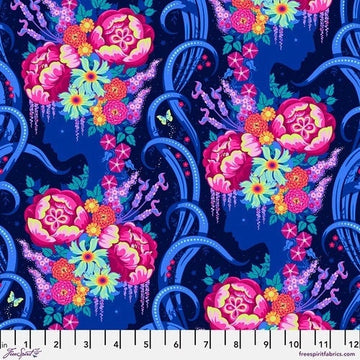 Belle Epoque by Stacy Peterson - Midnight (Qty 1 = 1/2 yd)