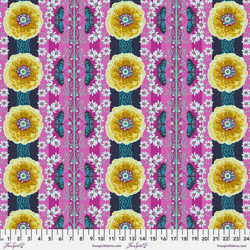 Vivacious by Anna Maria Horner - Natural Order in Magenta 54/55" Wide (Qty 1 = 1/2 yd)