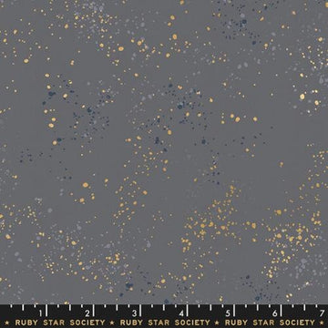 Speckled by Rashida Coleman Hale - Metallic Cloud (Qty 1 = 1/2 yd)