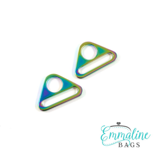 1" Triangle Rings 2 Pack