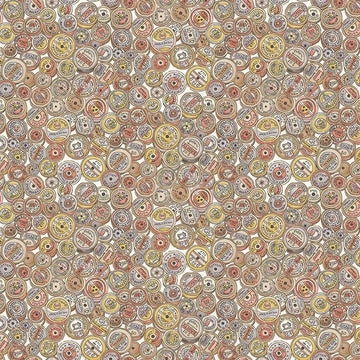 Atelier by Makower UK - Spool in Cream (Qty 1 = 1/2 yd)