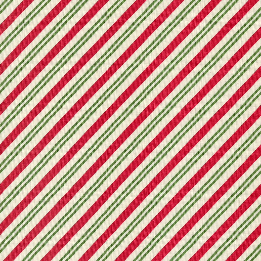 Once Upon A Christmas by Sweetfire Road - Peppermint Stick in Multi (Qty 1 = 1/2 yd)