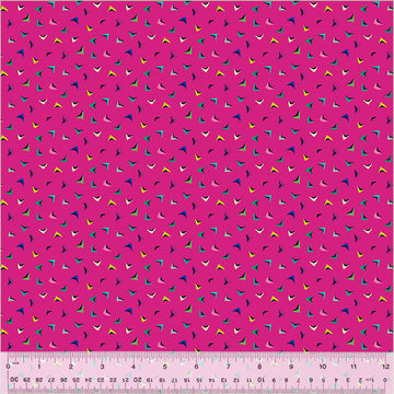 Botanica by Sally Kelly - Flutter in Magenta (Qty 1 = 1/2 yd)