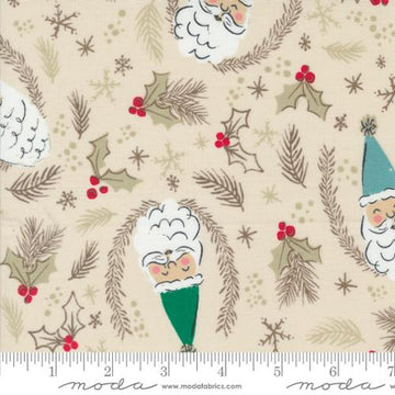 Cozy Wonderland by Fancy That Design House - Santa in Natural (Qty 1 = 1/2 yd)