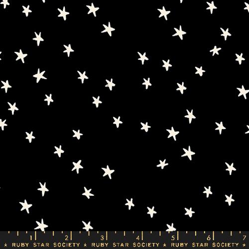 Starry by Alexia Abegg - Black and White Wideback 108" (Qty 1 = 1/2 yd)