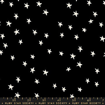 Starry by Alexia Abegg - Black and White Wideback 108" (Qty 1 = 1/2 yd)