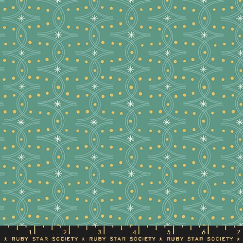 Endpaper by Jen Hewett - Endpaper in Watercress (Qty 1 = 1/2 yd)