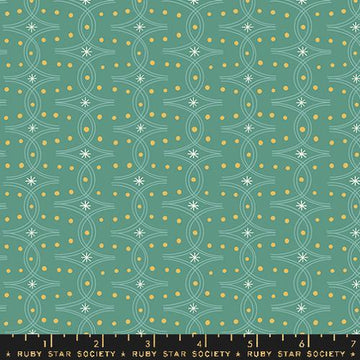 Endpaper by Jen Hewett - Endpaper in Watercress (Qty 1 = 1/2 yd)