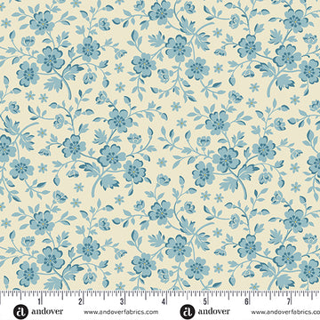 Beach House by Andover - Sea Oats in Linen (Qty 1 = 1/2 yd)