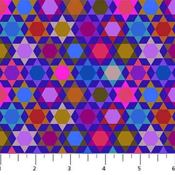 Piecework by Anna Maria - Oh My Stars in Dream (Qty 1 = 1/2 yd)