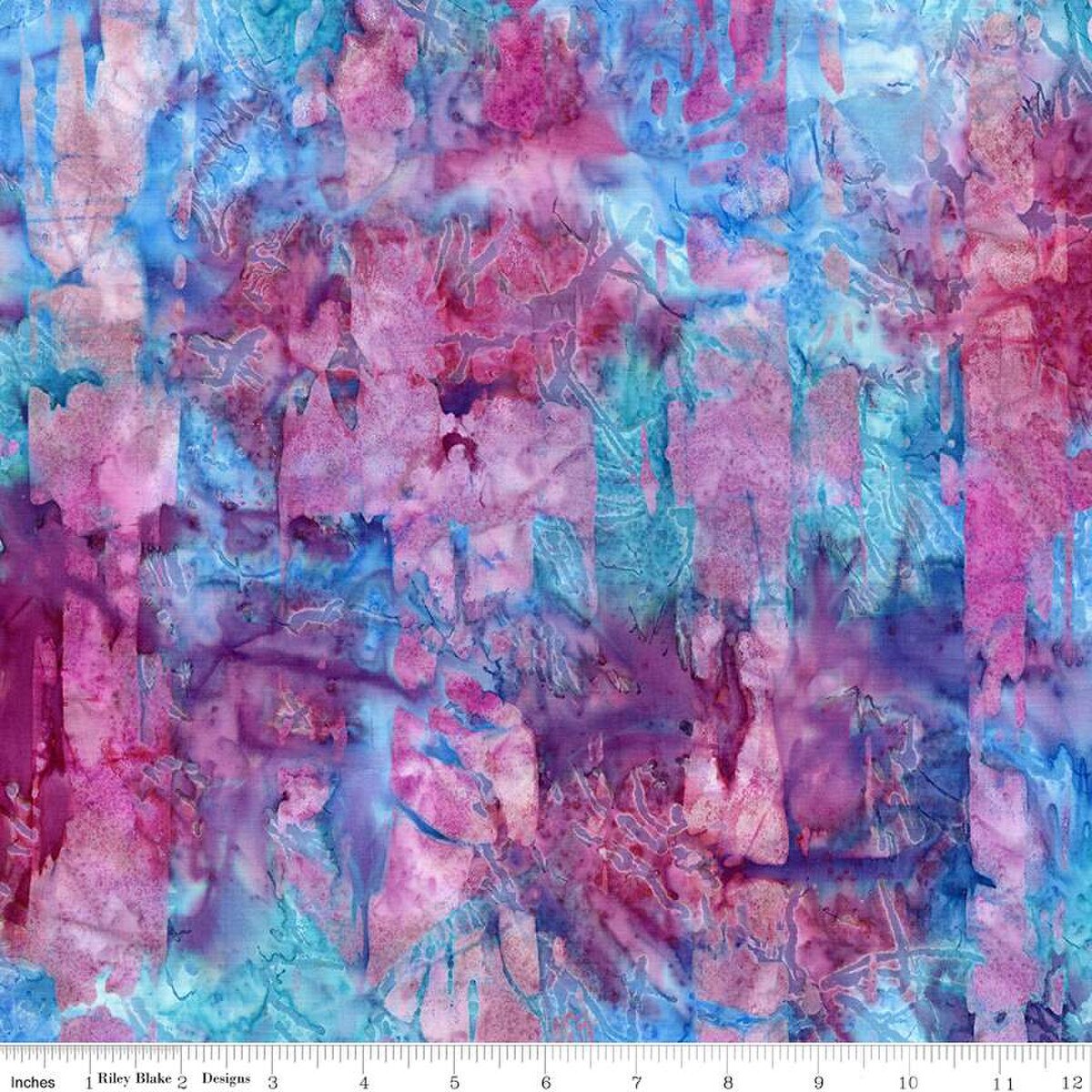 Express Yourself! Abstract Batiks by RBD - Denim Bijou (Qty 1 = 1/2 yd)