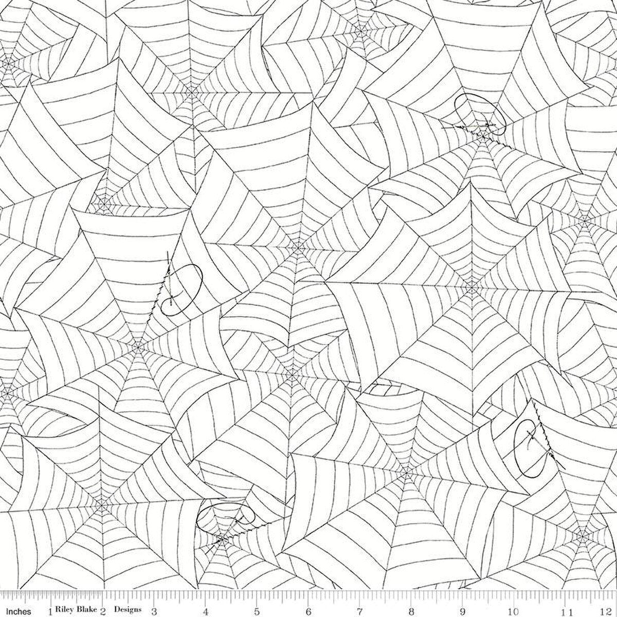 Costume Maker's Act II by J. Wecker Frisch - Web in White (Qty 1 = 1/2 yd)