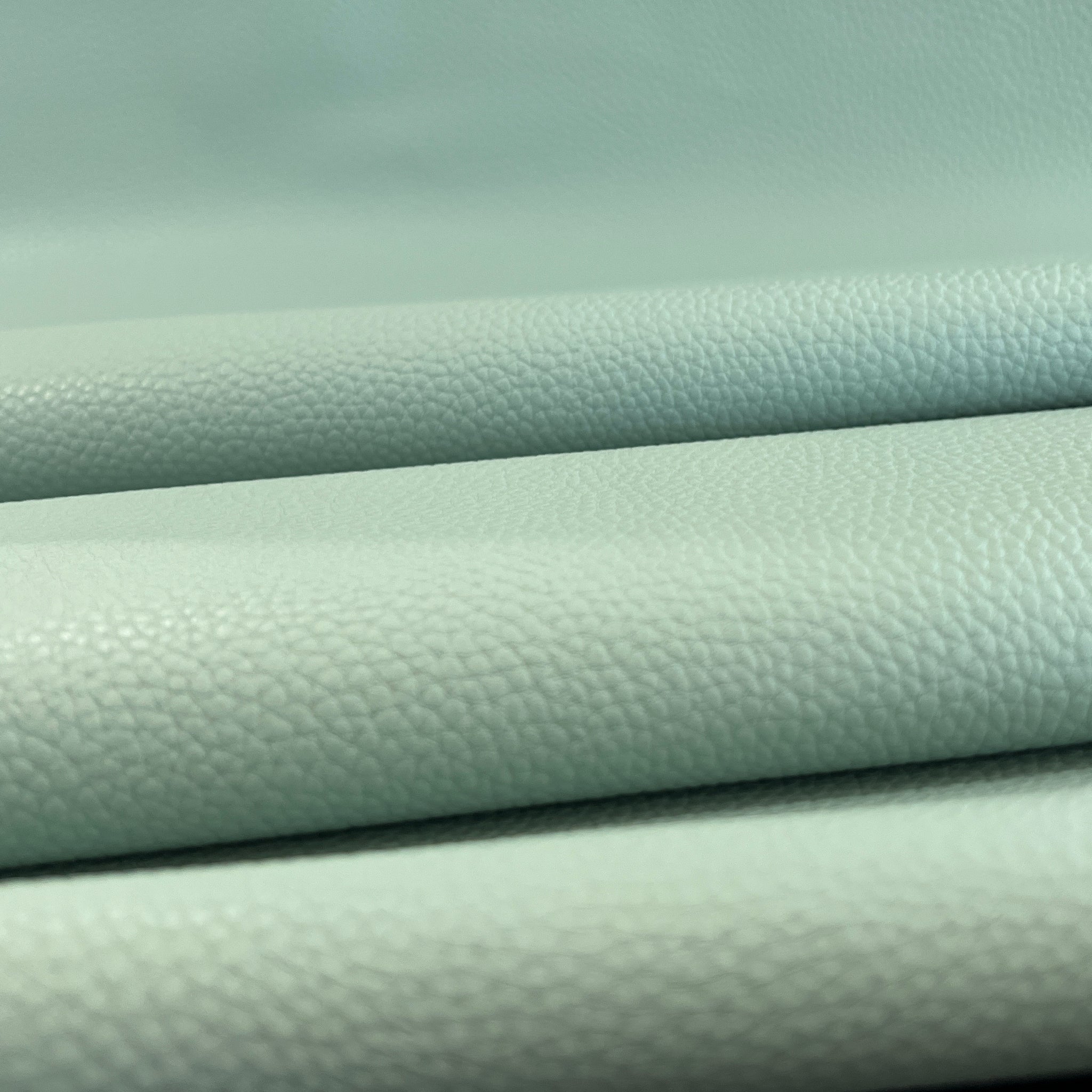 Lightweight Faux Leather - Seafoam Green Textured Vinyl