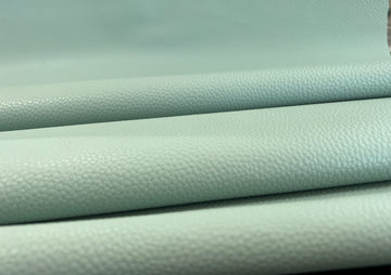 Lightweight Faux Leather - Seafoam Green Textured Vinyl