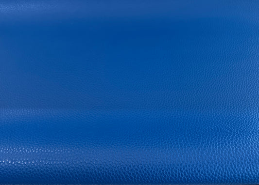 Lightweight Faux Leather - Royal Blue Textured Vinyl