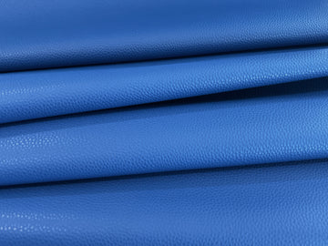 Lightweight Faux Leather - Royal Blue Textured Vinyl