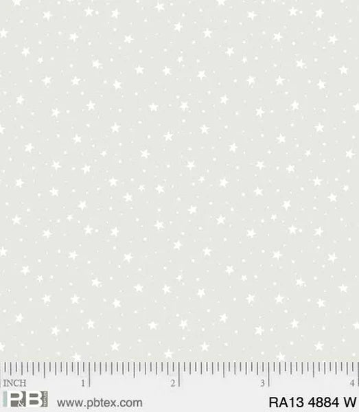 Rambling by P&B Textiles - Stars and Dots (Qty 1 = 1/2 yd)