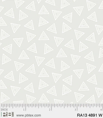 Rambling by P&B Textiles - Triangles (Qty 1 = 1/2 yd)