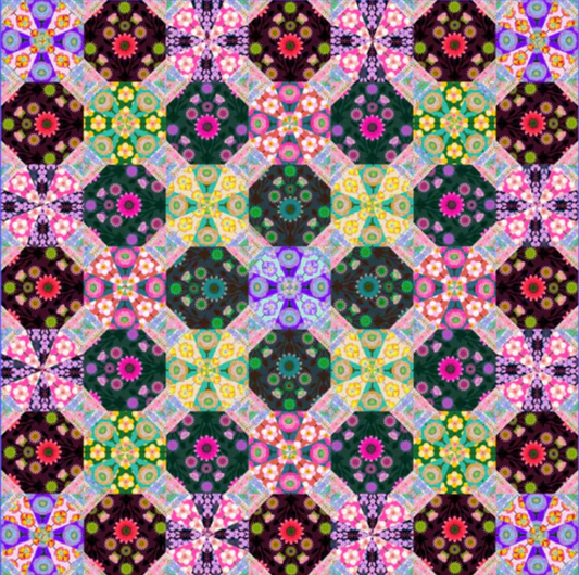 Iconic by Anna Maria - Periwinkle (Qty 1 = 1/2 yd)