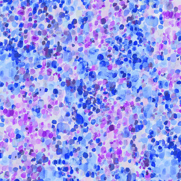 Sea Glass by P&B Textiles- Wide Back 108" in Blue Violet (Qty 1 = 1/2 yd)