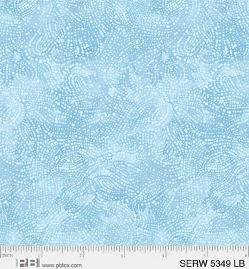 Serenity by P&B Textiles- Wide Back 108" in Sky Blue (Qty 1 = 1/2 yd)