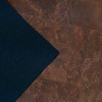 Cork Fabric - Chocolate Brown