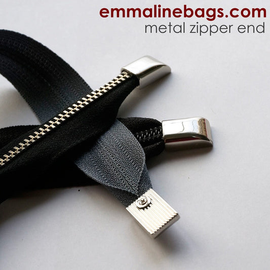 Zipper Ends or Cord Ends - Pack of 5 | Emmaline Brand Hardware