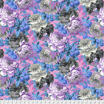 Collective Stash by Kaffe Fassett - Lucious in Grey (Qty 1 = 1/2 yd)
