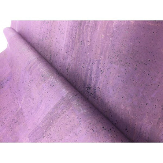 Cork Fabric - Purple Solid