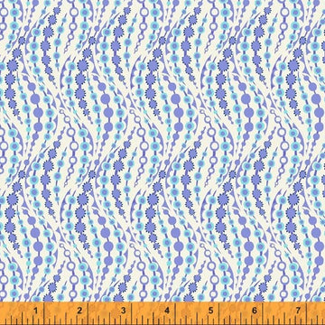 Eden by Sally Kelly - Ripple in Periwinkle (Qty 1 = 1/2 yd)