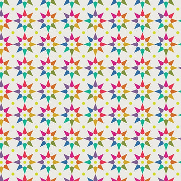 Art Theory by Alison Glass - Rainbow Star in Day (Qty 1 = 1/2 yd)