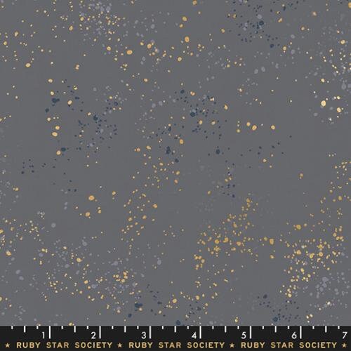 Speckled by Rashida Coleman Hale - Metallic Cloud