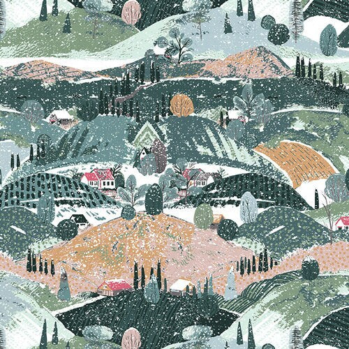 Wintertale by Katarina Roccella - Snowy Hills