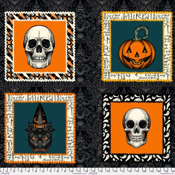 Storybook Halloween by Rachel Hauer - Halloween Panel (Qty 1 = 1 Panel)