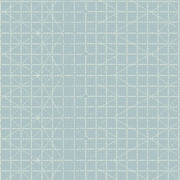 Sew Obsessed by AGF Studio - Get it Straight in Chalk (Qty 1 = 1/2 yd)