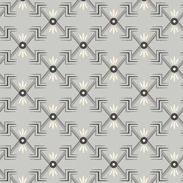 Tangent by Andover Fabrics - Blanket in Gray (Qty 1 = 1/2 yd)