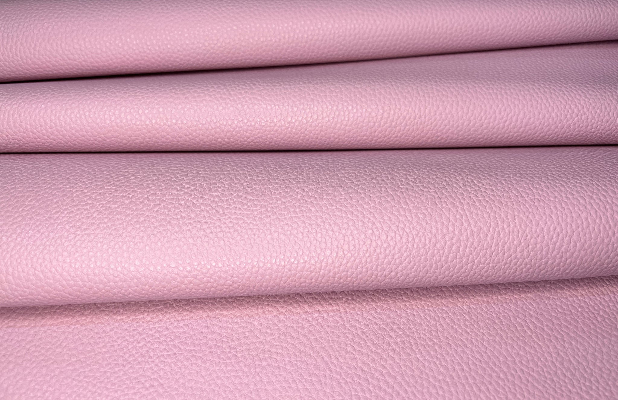 Lightweight Faux Leather - Mauve Pink Textured Vinyl