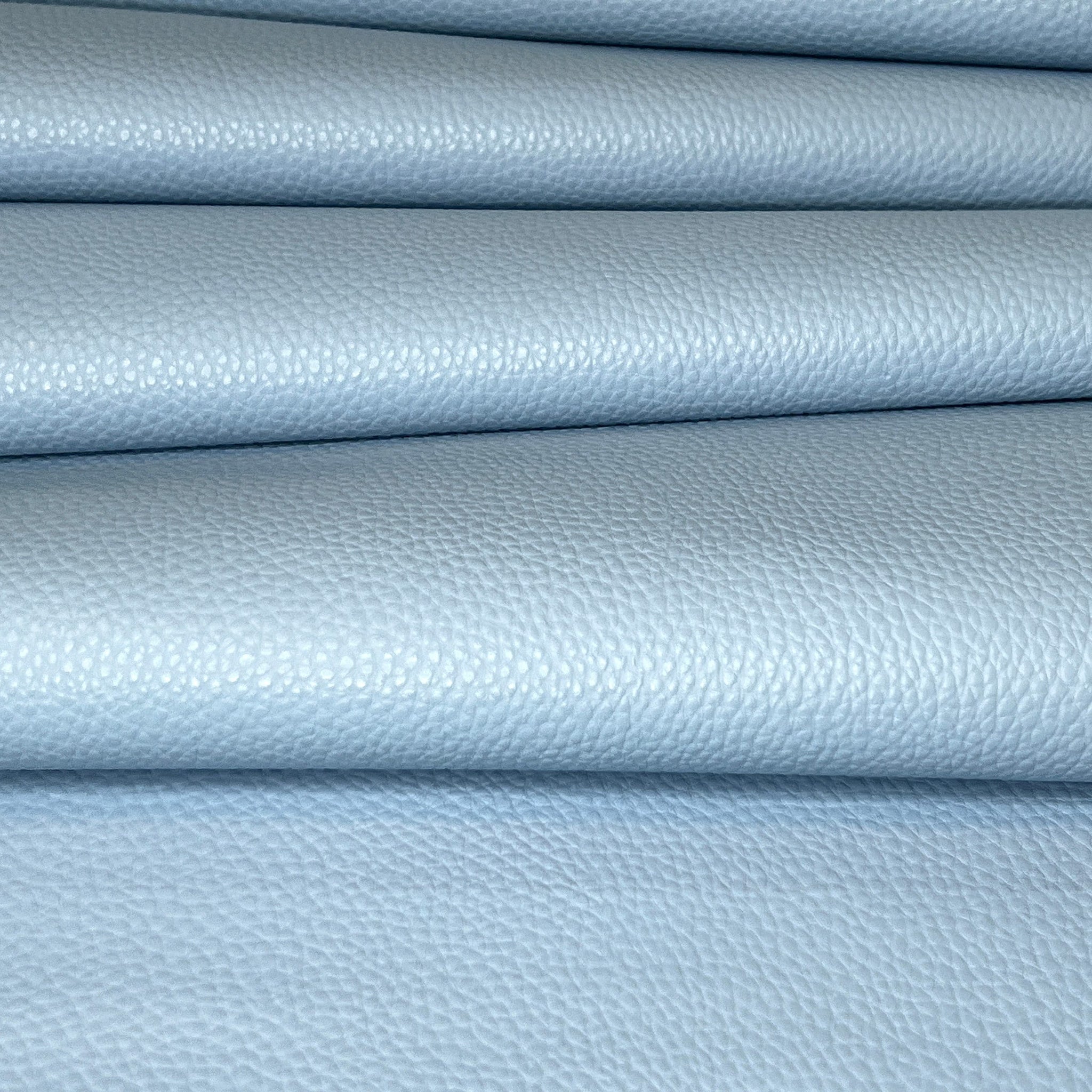 Lightweight Faux Leather - Sky Blue Textured Vinyl